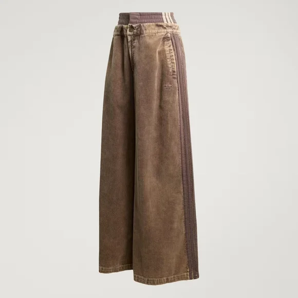 adidas Originals Brown Corduroy Track Pants. Earth Strata